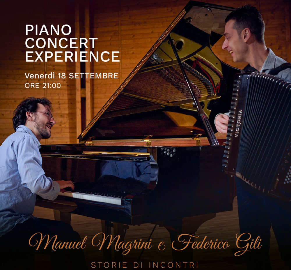 Piano Concert Experience con Federico Gili e Manuel Magrini