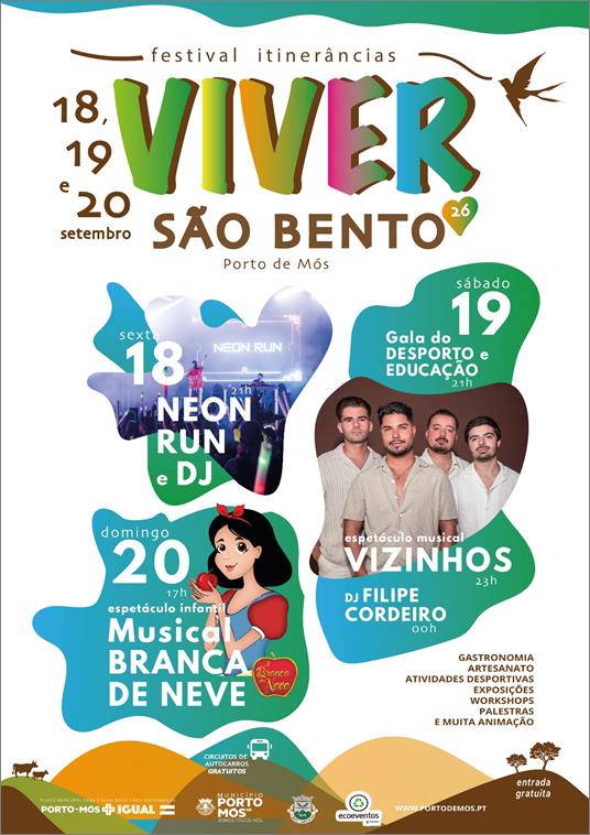 Viver São Bento – Festival Itinerâncias 2026