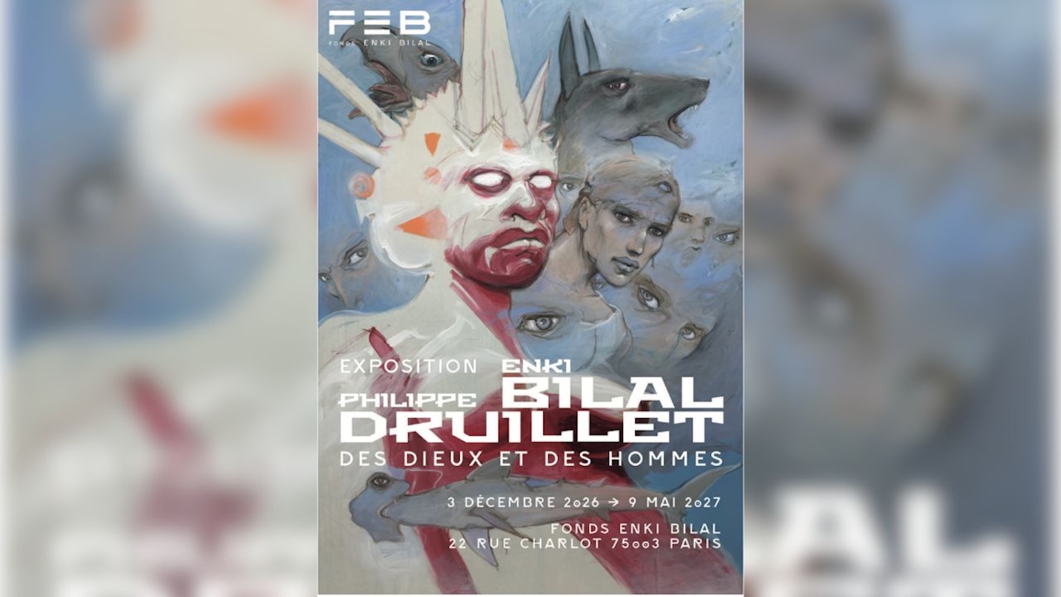 Philippe Druillet × Enki Bilal, Des Dieux et des Hommes
