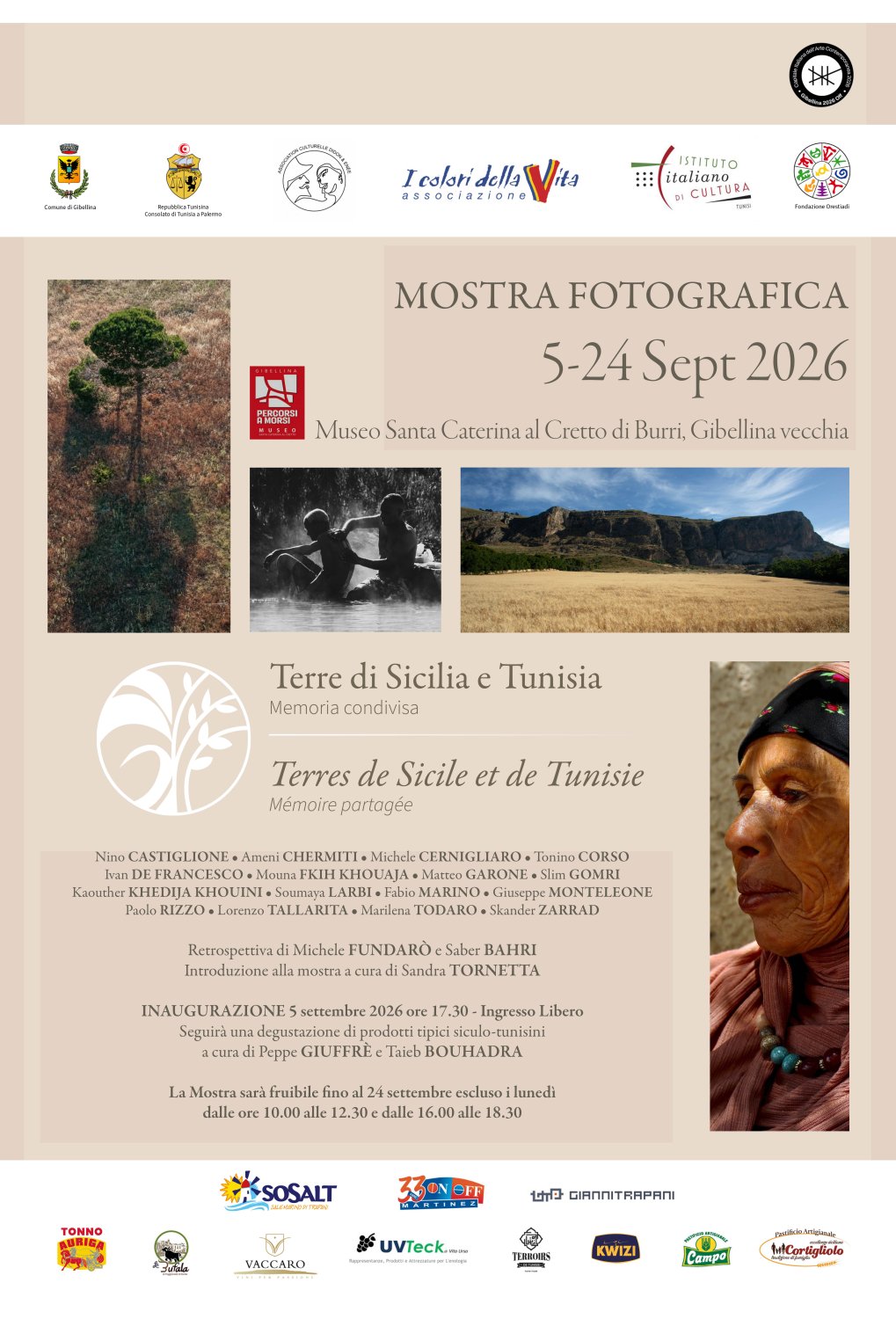 Terre di Sicilia e Tunisia – Memoria condivisa