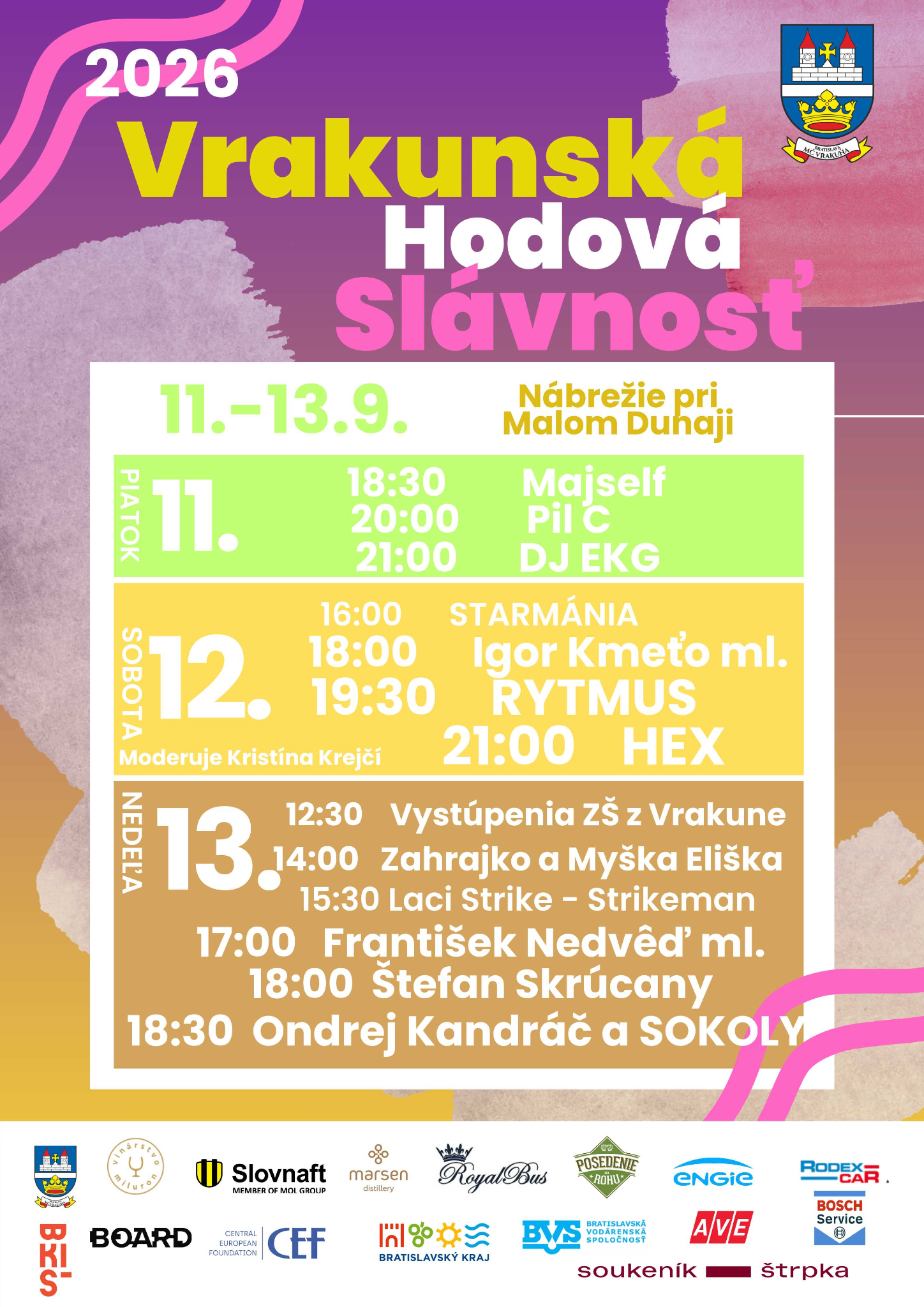 Vrakunská hodová slávnosť 2026