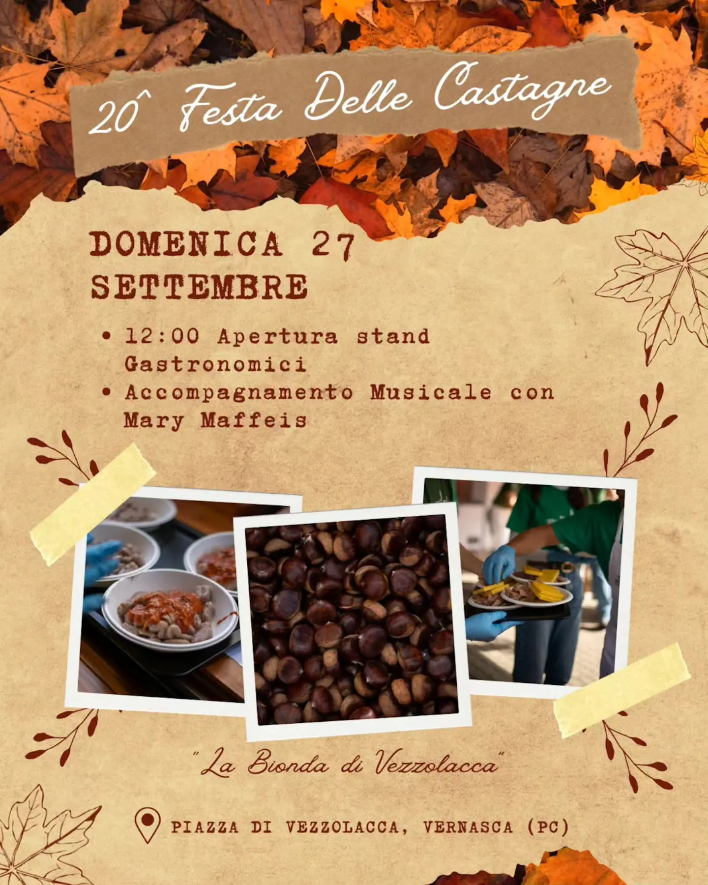 Festa delle Castagne di Vezzolacca – 20ª edizione