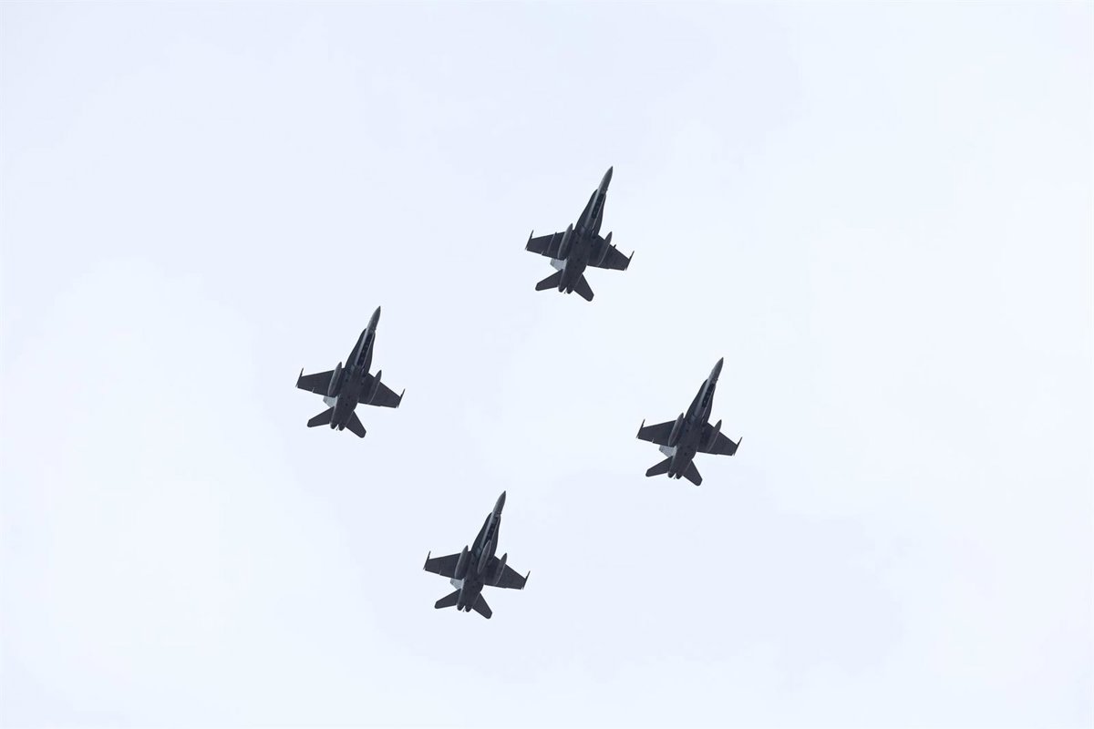 Desfile aéreo del 12 de octubre