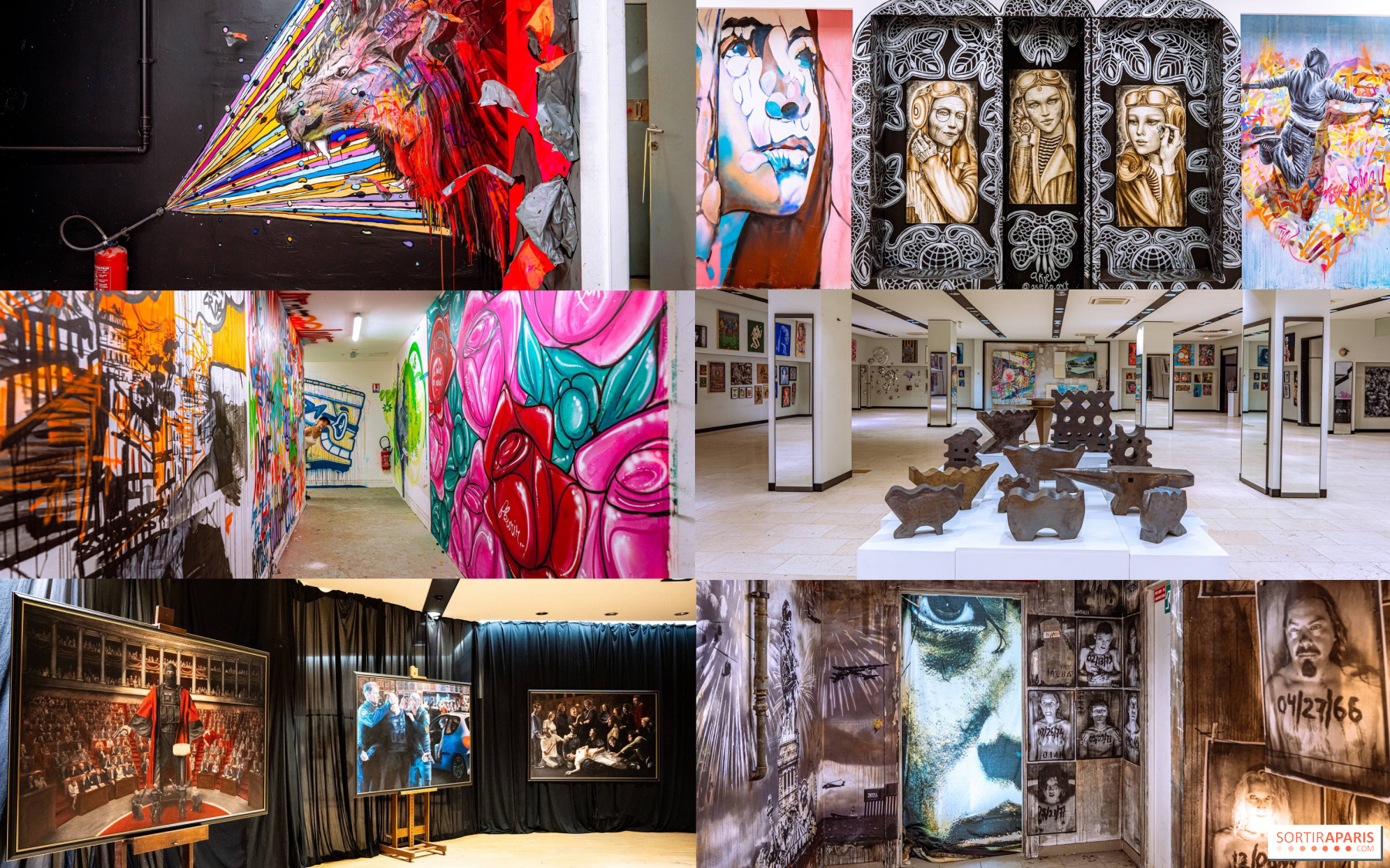 Expo des 150 et StreetArt Denfert