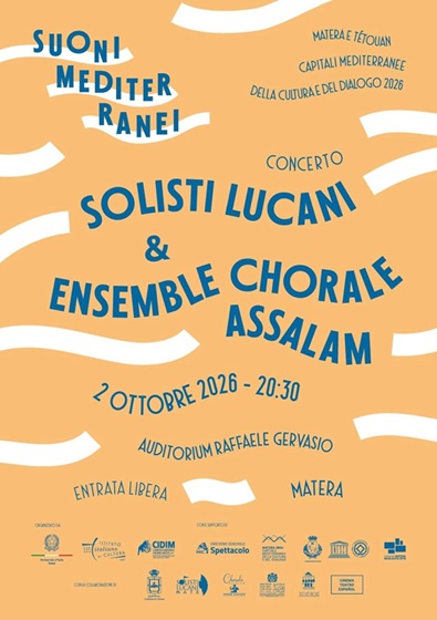 Concerto "Suoni Mediterranei" con i Solisti Lucani e l'Ensemble Chorale Assalam