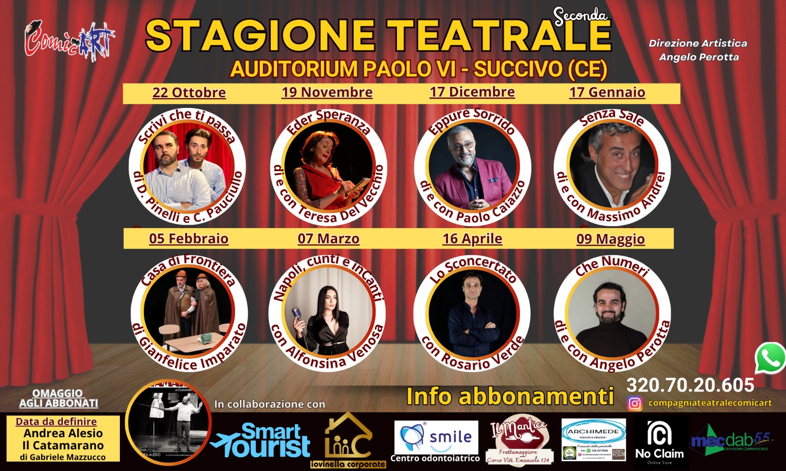Festa per i 15 anni della Comic Art e presentazione del cartellone