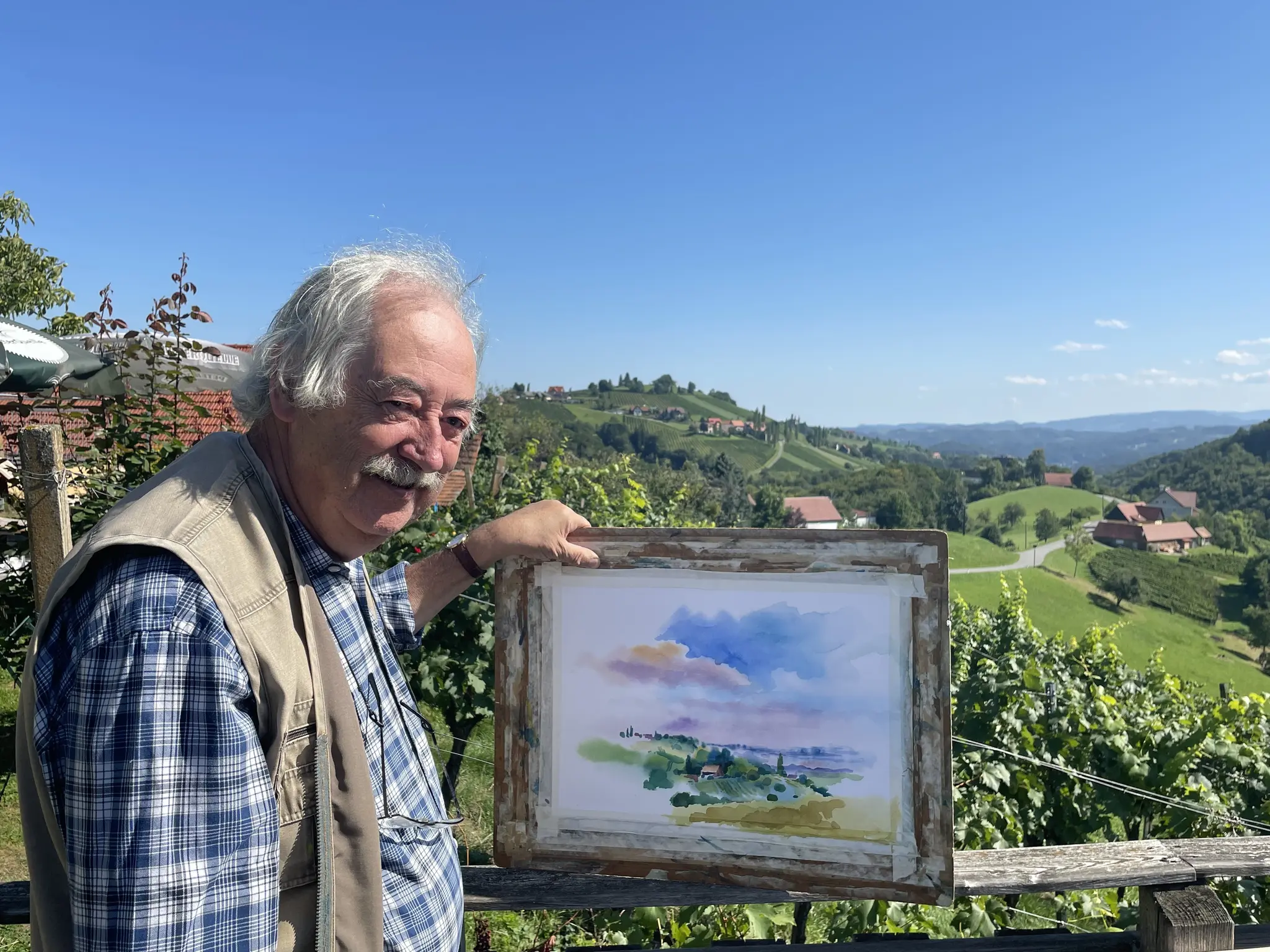 Atelier-Ausstellung von August Trummer